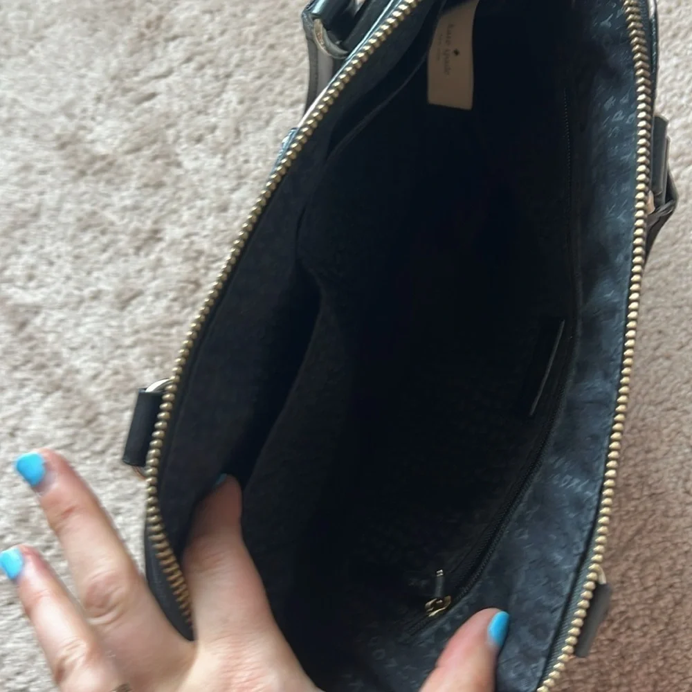 Kate Spade Polka Dot Leather Handbag